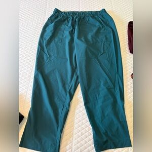 Teal Relaxed Fit Pants XL Tall